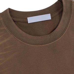 Camisetas Personalizadas de Alta Calidad 100% Algodón para Hombre, Talla Grande, con Impresión de Logotipo Personalizado - Product Image 4