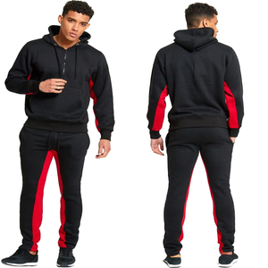 Survêtement en polyester ajusté de qualité supérieure pour hommes, vêtements de sport pour l'entraînement athlétique, fabricant OEM, survêtement en polyester ajusté pour hommes - Product Image 6
