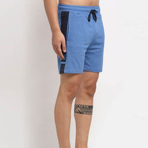 Shorts de sport bleu ciel pour hommes, légers, respirants, pour l'entraînement et les activités sportives - Product Image 5