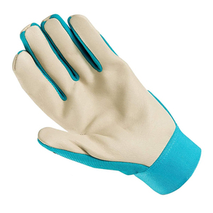 Gants de travail unisexes durables en cuir enduit de latex, coupe-vent, pour le jardinage, l'agriculture, la manutention en entrepôt, avec une forte adhérence et un ajustement confortable - Product Image 6