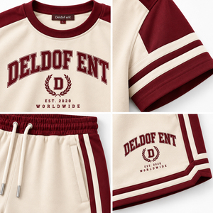 Conjunto de Camiseta y Pantalones Cortos de Baloncesto Estilo Universitario Vintage para Hombre, Moda Urbana, Ropa Casual Holgada, Logotipo Personalizado, Conjunto de Verano - Product Image 6