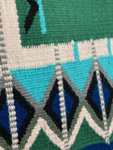 Cowboy Horse Saddle Blanket Handmade Wool Western Riding Pad for Ranch Work Trail Horses Horse Shows Training and <b>Equestrian</b> - Product Image 2