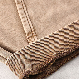 Prix de gros RTS – Sweat à capuche en pur coton de qualité supérieure, personnalisé, délavé à l'acide, cousu, vêtement décontracté anti-plis AI-HD-44 - Product Image 4