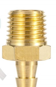 Raccords de tuyauterie en laiton, adaptateur mâle pour tuyau - Product Image 2