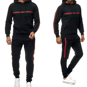 Ensemble de survêtement décontracté 2 pièces pour homme, grande taille, avec logo personnalisé, idéal pour la gym et le sport, collection streetwear, directement de l'usine - Product Image 5
