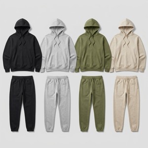 SANGLASPORTS Best Unisex High Quality <b>Velvet</b> Embroidered Winter Men Tracksuit Soft Breathable Cotton <b>Jogger</b> Casual Eco-Friendly - Product Image 4