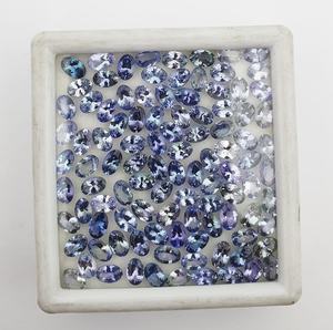 Pierres précieuses en tanzanite ovale de 4x6 mm, perles en vrac pour la création de bijoux, pierres en tanzanite naturelle facettées et calibrées, haute qualité, en gros - Product Image 4