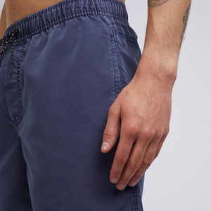 Pantalones Cortos Deportivos Casuales con Cordón Ajustable para Hombre, 100% Algodón Puro, Estampado Puff, Alta Calidad, Lavados, Talla XS, Diseño Personalizado, Patrón de Malla de Rizo - Product Image 5