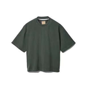 T-shirt unisexe oversize streetwear de luxe personnalisé, coupe carrée, 275 GSM, vente en gros - Product Image 3