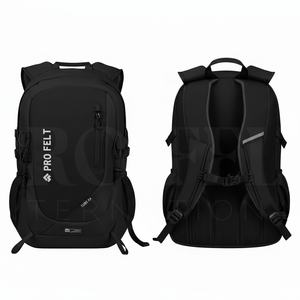 Mochila para Portátil Impermeable con Diseño de Logotipo Personalizado, Puerto de Carga USB, Múltiples Bolsillos Interiores con Cremallera, para Viajes y Negocios - Product Image 2