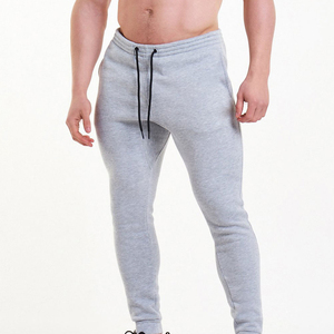 Pantalon de survêtement pour homme en coton 100% respirant et écologique, coupe droite, taille haute, couleur unie, pour usage décontracté - Product Image 3