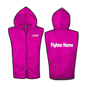 Débardeur de boxe sans manches personnalisé sérigraphié respirant pour entraînement en salle de sport, unisexe, professionnel - Product Image 2