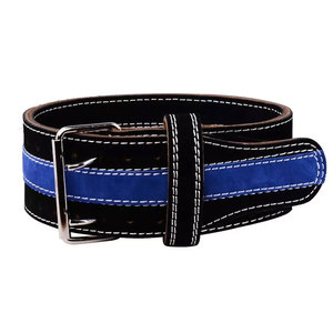 เข็มขัดยกน้ำหนักหนังวัวแท้คุณภาพสูง น้ำหนักเบา สำหรับผู้ใหญ่ พร้อมโลโก้แบบกำหนดเองได้ - Product Image 1