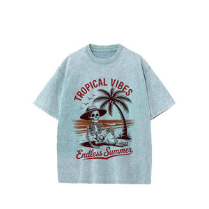 Camiseta Negra de Manga Corta para Hombre con Estampado de Fotos Coloridas, Estilo Urbano, Cuello Redondo, Corte Regular, Algodón Jersey Ecológico, 180g - Product Image 5