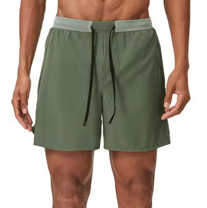 Pantalones Cortos Deportivos para Hombre, 90% Spandex, 10% Poliéster, Secado Rápido, Transpirables, Doble Capa, para Deportes al Aire Libre, 2026 - Product Image 1