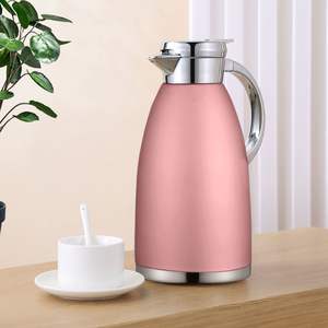 3-Layer Stainless <b>Steel</b> 2.3L Vacuum Flask Triple-Insulated Rose-colored Hot Cold Beverage <b>Bottle</b> Leakproof Promotional Drinkware - Product Image 5