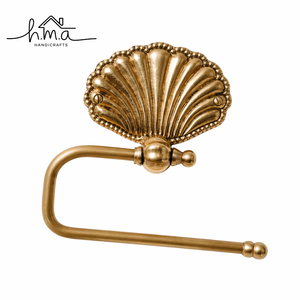 Brass Toilet <b>Paper</b> Holder Antique Silver Finish Round Engraved Backplate Curved Arm with Ball End Wall Mounted Bathroom <b>Tissue</b> - Product Image 2