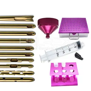 Liposuctie Vet Overdracht Enten Set/Liposuctie Canules Naald Set/Nano Vet Overdracht Starter Kleine Chirurgische Set