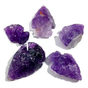 Pointe de flèche en améthyste naturelle pierre naturelle pierres précieuses agate de guérison pointes de flèche en cristal reiki grossiste de pointes de flèche de guérison - Product Image 2