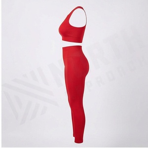 Ropa Deportiva para Mujer, Conjunto de Leggings y Sujetador Deportivo, Ropa Activa para Yoga, Ropa de Entrenamiento, Traje Deportivo para Gimnasio, Ropa Atlética - Product Image 3