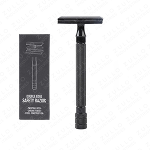 Maquinilla de Afeitar de Seguridad Ajustable Premium para Hombre con Cepillo de Limpieza para un Afeitado Diario Suave en Húmedo - Product Image 2