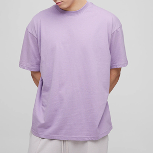 Camiseta de Manga Corta para Hombre, Personalizada, 100% Algodón, Transpirable, Ecológica, de Corte Holgado, Cuello Redondo, Estilo Hip Hop, de Secado Rápido, para Verano - Product Image 3