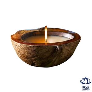 BEST SELLER Bougie en Coque de Noix de Coco de Haute Qualité, Durable, Tendance, Cire de Soja, Aromathérapie, Décoration d'Intérieur, Vente en Gros - Product Image 1