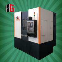 Machine de rectification double face CNC Hengga LYV-L450, tour vertical CNC à tourelle motorisée pour la production de disques de frein