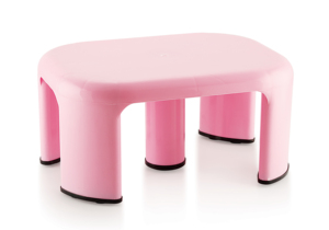 Modern Plastic <b>Stool</b> for <b>Bathroom</b> and Home Use Lightweight Minimalist Design - Product Image 3