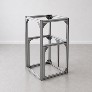 Fabricación de Productos de Aluminio OEM ODM, Nuevos Ensamblajes Industriales, Ensamblaje de Marco para Impresora 3D de Aluminio - Product Image 3
