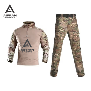 Ensemble uniforme de camouflage extérieur Aifran Premium – Tenue d'entraînement confortable et durable pour un style de vie actif - Product Image 2