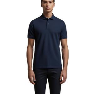 Camiseta Polo de Alta Calidad para Hombre, Manga Corta, Cuello con Botones, Cómoda y Transpirable, Ropa de Verano para Venta al Por Mayor de Fábrica - Product Image 1