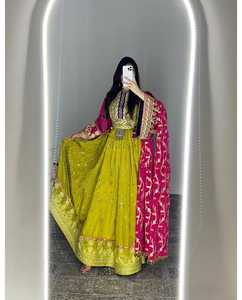New Designs Afghani Kuchi Party Latest Afghani <b>Dress</b> Women Heavy Embroidery Wedding Party Wear & Casual <b>Dresses</b> For Women Girls - Product Image 4