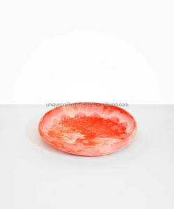 Último Diseño de Cuencos de Resina para Comida, Vajilla Sostenible para Servir Pasta, Cereales, Frutas, Ensaladas, Fiestas, Cuenco de Madera Negra Estilo India - Product Image 4
