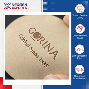 Étiquettes de bagages en cuir PU de qualité supérieure, style moderne et luxueux, avec motif de lettres personnalisable pour sacs, vêtements et chaussures - Product Image 5