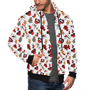 Sudaderas con Capucha de Sublimación de Algodón y Poliéster de Primera Calidad, Nuevas, de Alta Fabricación, para Hombre y Mujer, Económicas, OEM, Personalizadas, de Secado Rápido, Tela de 340g - Product Image 3