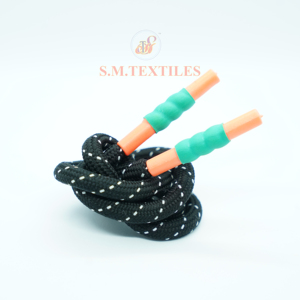 Premium Polyester Round Multi Color Draw Cord with Plastic Caps, <b>Braided</b> Decorative Cord for Bags, Footwear & <b>Accessories</b> - Product Image 3