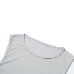 Street Wear Men's Tank Top Ribbed Cotton Sleeveless Gym <b>Stringer</b> <b>Vest</b> Lightweight Breathable Tank Top - Product Image 5