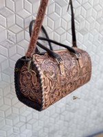 Nouveau Sac de Voyage en Cuir Façonné à la Main 2026 – Sac Polyvalent Unisexe Grande Taille Fait Main
