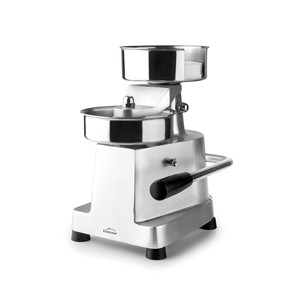 Pressa per hamburger professionale Lacor in acciaio inox, manuale, per la preparazione di polpette, per uso in cucina - Product Image 1