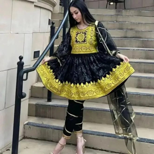 Robes afghanes Kuchi pour femmes, très demandées, vente en gros, qualité supérieure, vêtements ethniques, robes Kutchi afghanes - Product Image 6
