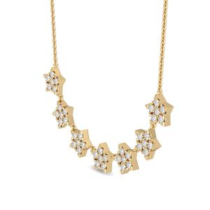 Pendentif Solitaire Minimaliste en Or Jaune 14K Scintillant avec Diamant de Laboratoire Poire 1,04 CTW, Collier Fin et Élégant - Product Image 4