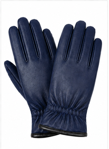 Genuine Leather Fashion <b>Gloves</b> for <b>Men</b> <b>Winter</b> Warm Cashmere Fleece Lined Touchscreen <b>Gloves</b> Fashion Texting <b>Gloves</b> Wholesale - Product Image 5