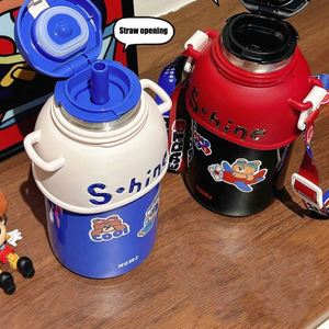 Vaso Aislado Portátil de 500 ml para Niños, con Diseño de Dibujos Animados, de Acero Inoxidable 304, Resistente a Roturas - Product Image 2