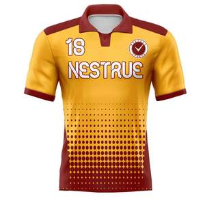 Fabricante de Camisetas de Fútbol de Alta Calidad, Logotipos Bordados Personalizados, Camisetas de Fútbol Transpirables de Poliéster, Camisetas de Fútbol Sublimadas - Product Image 5