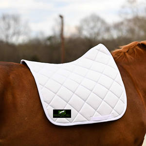 Almohadillas de Alta Calidad para Sillas de Montar a Caballo, Tela de Algodón Blanca, Excelente Calidad para Equitación y Doma Clásica - Product Image 3