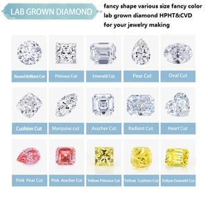 Diamants de laboratoire HPHT de 1 mm, 1,5 mm, 2 mm, couleur assortie, taille ronde, pour bagues de mariage, petits diamants en vrac, vente en gros - Product Image 4