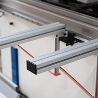 Presse plieuse hydraulique CNC 30-400 tonnes, machine automatique de pliage de tôles 4 mètres, robuste pour acier doux, acier inoxydable, aluminium, et acier galvanisé
