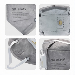 หน้ากากอนามัยแบบใช้แล้วทิ้ง 3M 9541V KN95 พร้อมวาล์วช่วยหายใจ 5 ชั้น ป้องกันสารเคมีและฝุ่นละอองขนาด 10 ไมครอน - Product Image 5