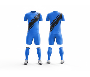 12. Conjunto de Camiseta y Pantalones Cortos de Fútbol de Alto Rendimiento |   Tallas para Hombres, Mujeres y Jóvenes |   Ropa Deportiva Ligera de Secado Rápido para Entrenamiento - Product Image 6